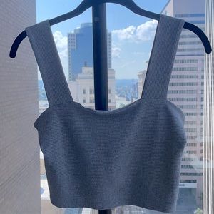 Free People Crop Top - Gray - Small